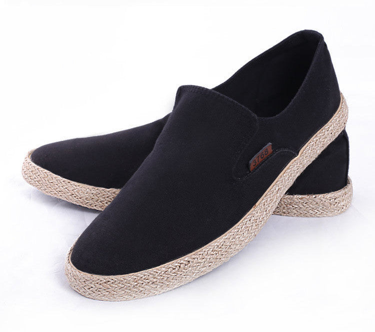 New Hemp Rope Canvas Shoes Straw Shoes Men