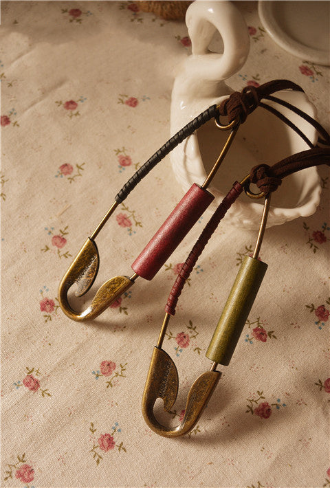 Literature And Art Ethnic Style Simple Wooden Bead Pendant Long