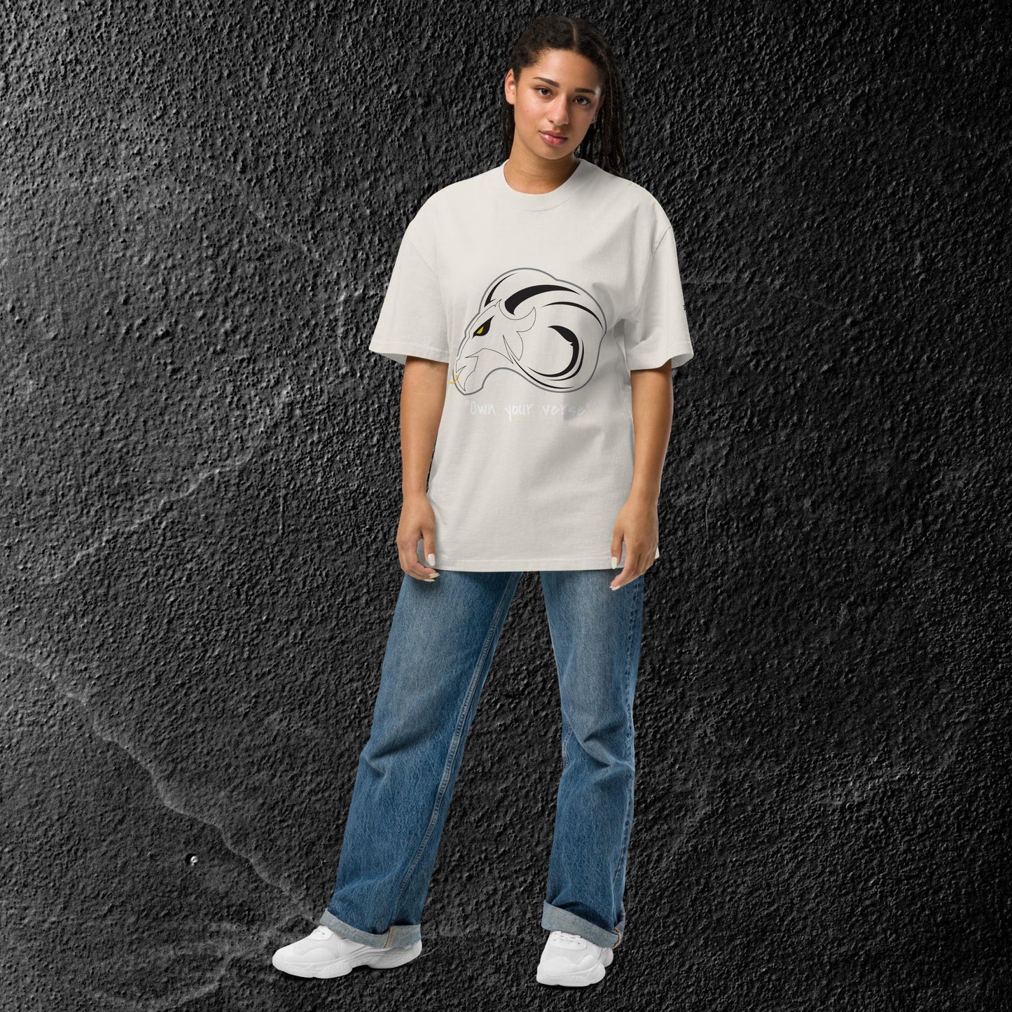 Women's' Logo Oversized faded t-shirt