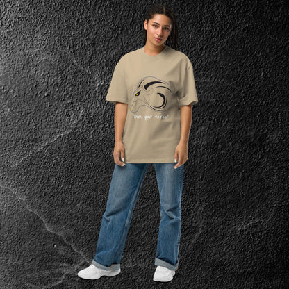 Women's' Logo Oversized faded t-shirt