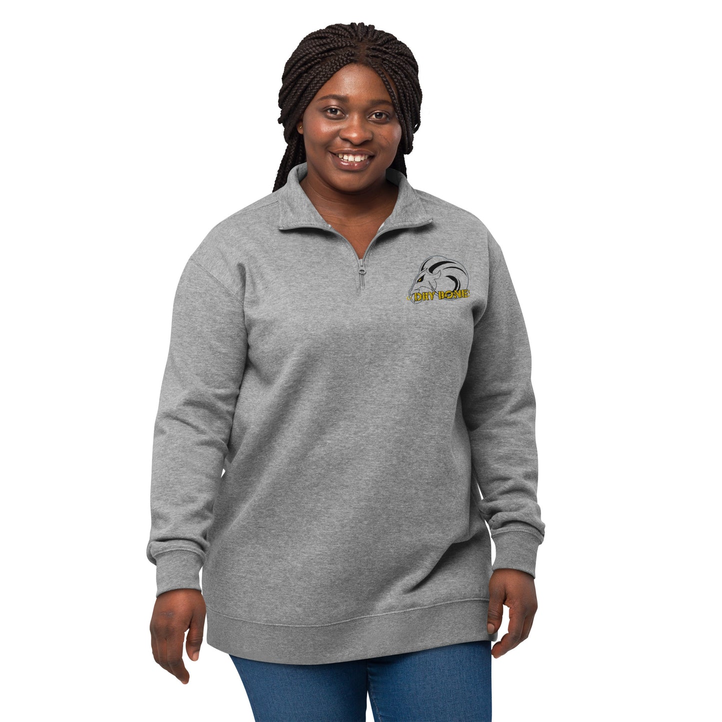 Unisex fleece pullover