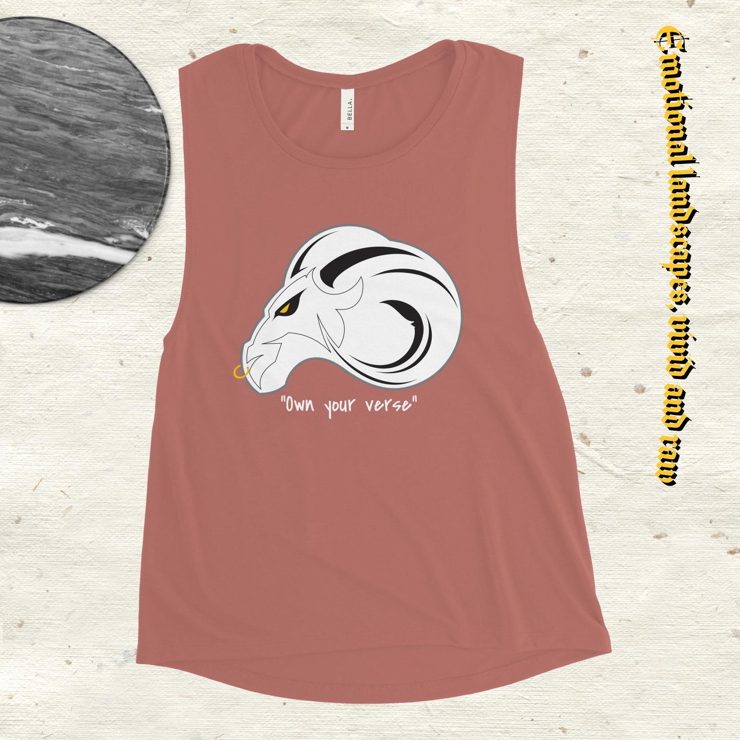 Dry Bones Ladies’ Muscle Tank